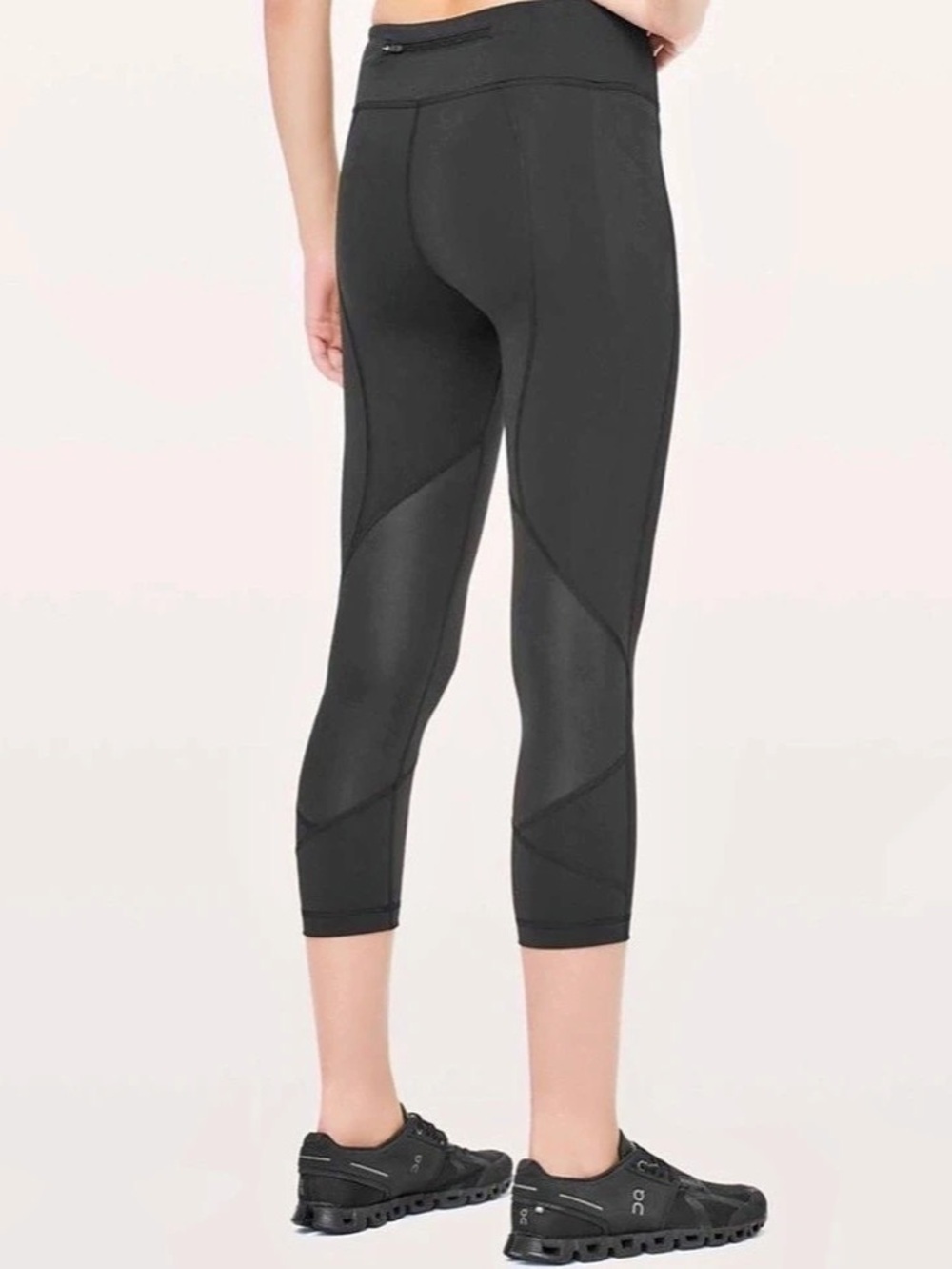 Lululemon Speed Up Crop 21" Black Leggings